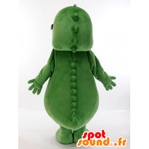 Risumongu mascot, and fun giant green dinosaur - MASFR27419 - Yuru-Chara Japanese mascots