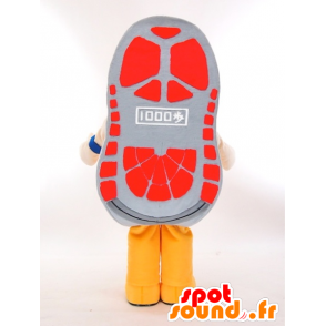 Basketball orange und gelbe Riese Maskottchen - MASFR27427 - Yuru-Chara japanischen Maskottchen