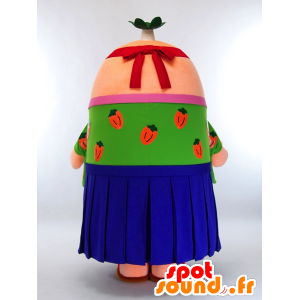 Mascot Saijo Oyster Akazome, Aziatische kerel allround - MASFR27433 - Yuru-Chara Japanse Mascottes