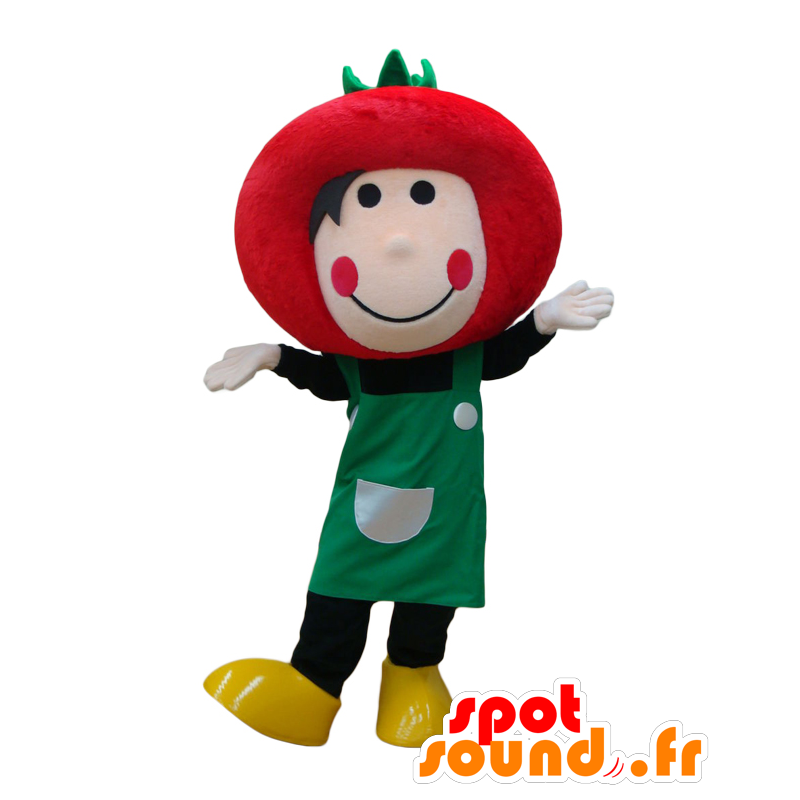 Piakky mascot, gardener, red giant tomato - MASFR27514 - Yuru-Chara Japanese mascots