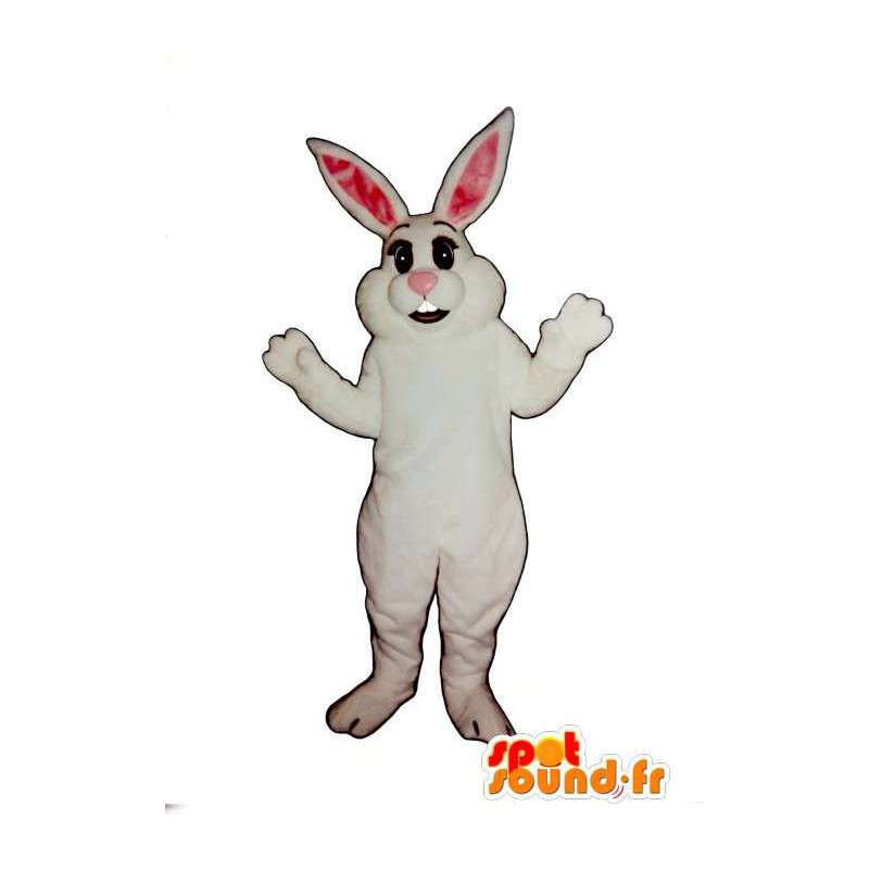 Mascota de conejo blanco, gigante - MASFR007096 - Mascota de conejo