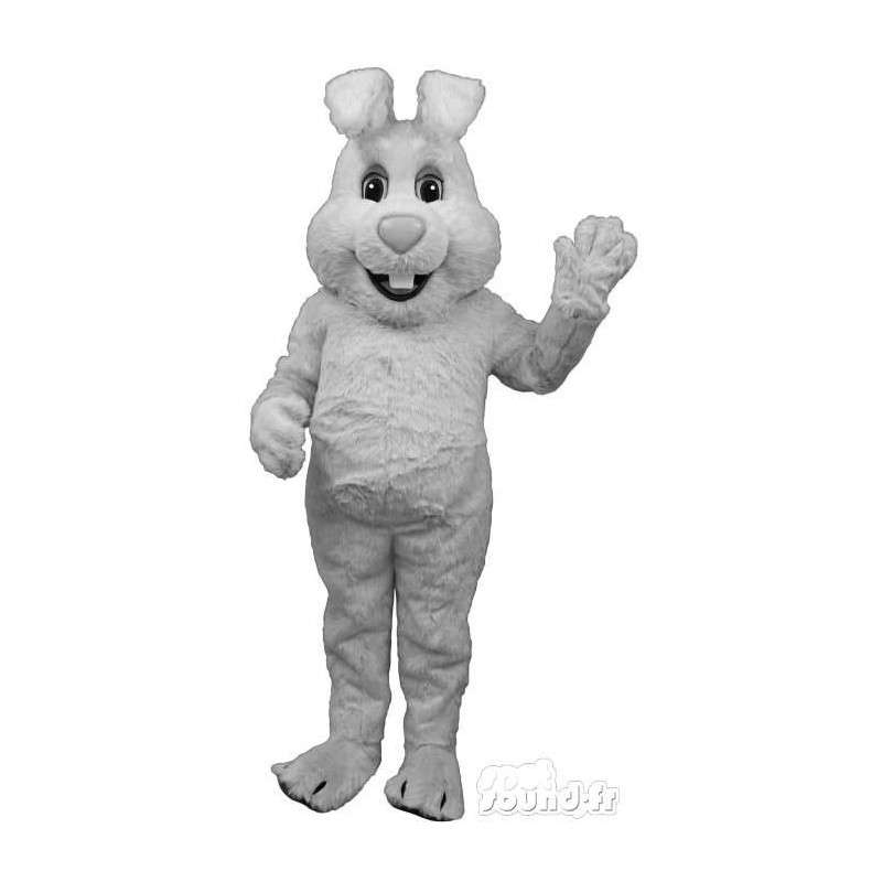 Groothandel kostuum wit konijn, eenvoudig en aanpasbare - MASFR007104 - Mascot konijnen