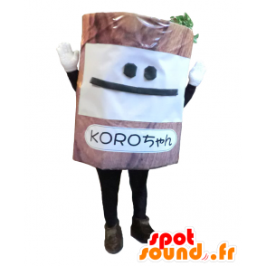 Mascot Roller-chan. Tree trunk-shaped mascot - MASFR27638 - Yuru-Chara Japanese mascots