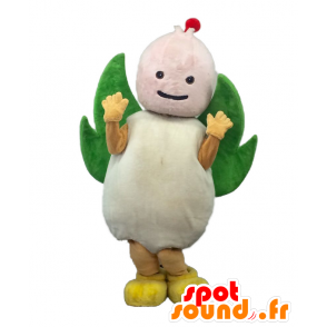 Mascotte de La la la. Mascotte de gros insecte vert - MASFR27662 - Mascottes Yuru-Chara Japonaises