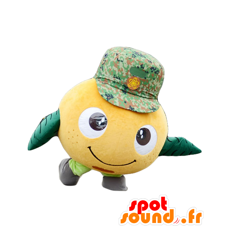 Mascotte Shizupon. Gigante mascotte arancione - MASFR27675 - Yuru-Chara mascotte giapponese