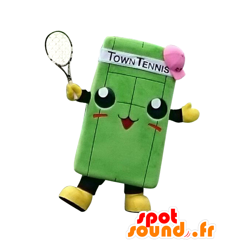 ゆるキャラマスコット日本人 の マスコットテニスの妖精 緑のテニスコートのマスコット 色変更 変化なし 切る L 180 190センチ 撮影に最適 番号 服とは 写真にある場合 番号 付属品 番号