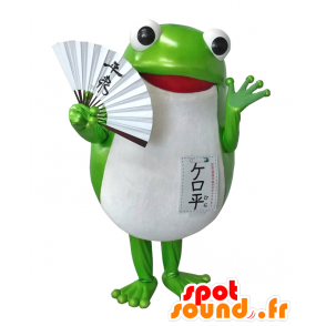 Kerotaira mascot. Frog mascot with a range - MASFR27781 - Yuru-Chara Japanese mascots