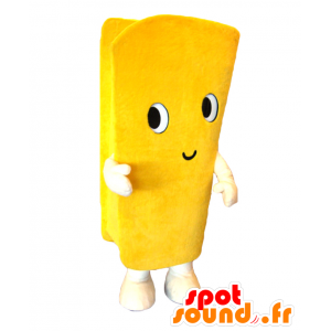 Giallo pupazzo mascotte a forma di tasca - MASFR27837 - Yuru-Chara mascotte giapponese