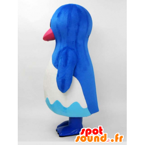 Mascot Yokohama. Blue and white penguin mascot - MASFR27868 - Yuru-Chara Japanese mascots