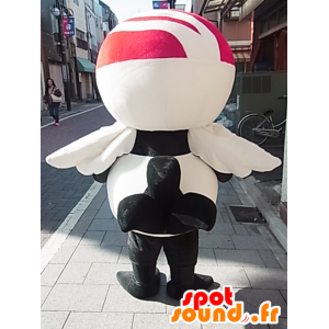 Vine-chan mascot. White and yellow bird Mascot - MASFR27870 - Yuru-Chara Japanese mascots