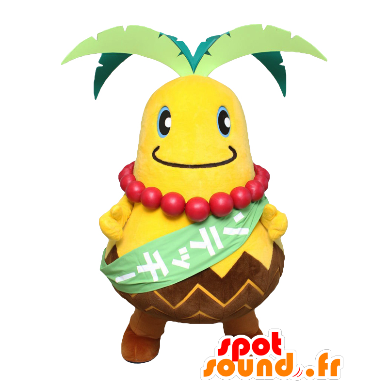 Maskotka Sotetchi gigant ananas, bardzo zabawne i uśmiechnięta - MASFR27932 - Yuru-Chara japońskie Maskotki