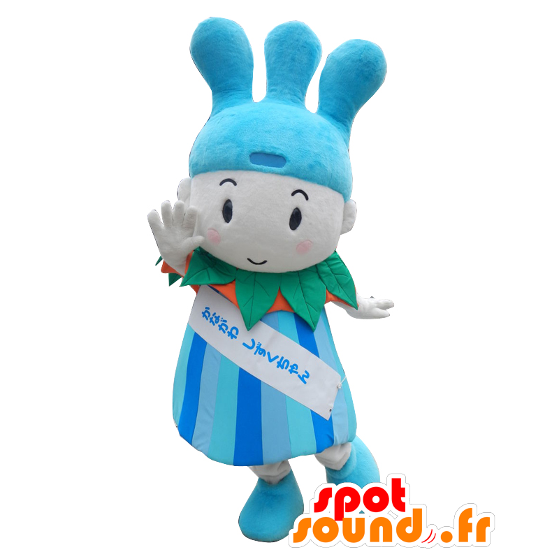 Mascotte Kanagawa shizukuchan. Blue Boy mascota - MASFR28078 - Yuru-Chara mascotas japonesas