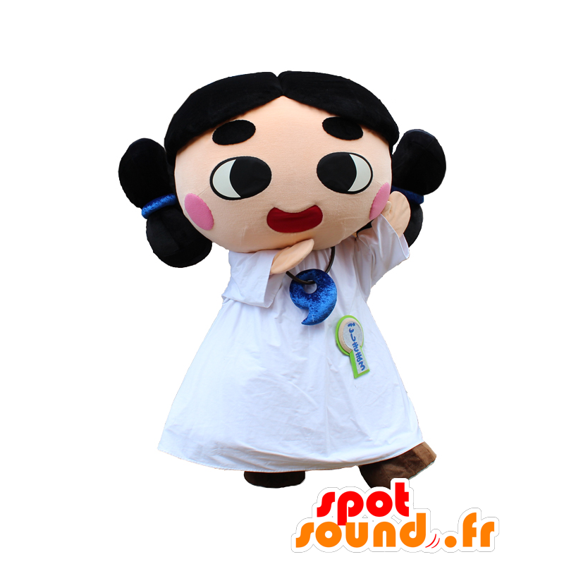 Goshikimaro mascot. Boy with long hair mascot - MASFR28143 - Yuru-Chara Japanese mascots