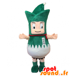 Maskot Negibo. Pórek maskot, zelená cibule - MASFR28156 - Yuru-Chara japonské Maskoti