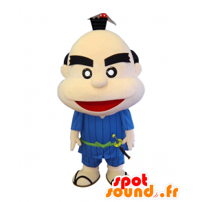 Mascot Takiyuki HaiTaro. Japansk mann maskot - MASFR28162 - Yuru-Chara japanske Mascots