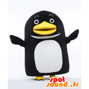 Mascota Rinpen. Blanco y negro mascota del pingüino - MASFR28187 - Yuru-Chara mascotas japonesas