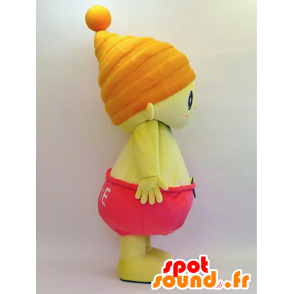 Maskot Mikkel. lite barn med en cap Mascot - MASFR28209 - Yuru-Chara japanske Mascots