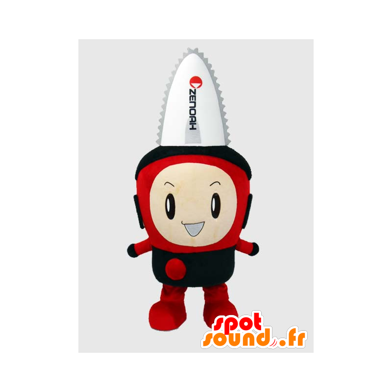 Mascot Kogaru-kun. Mascot red and black chainsaw - MASFR28227 - Yuru-Chara Japanese mascots