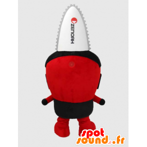 Mascot Kogaru-kun. Mascot red and black chainsaw - MASFR28227 - Yuru-Chara Japanese mascots