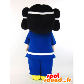 Kasuga maskot. Mycket glad indisk maskot - Spotsound maskot