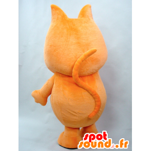 Mascot Hatarakoneko. alaranjado do gato mascote, fox - MASFR28274 - Yuru-Chara Mascotes japoneses