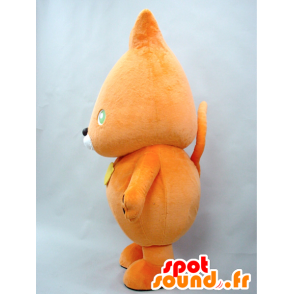 Mascot Hatarakoneko. alaranjado do gato mascote, fox - MASFR28274 - Yuru-Chara Mascotes japoneses