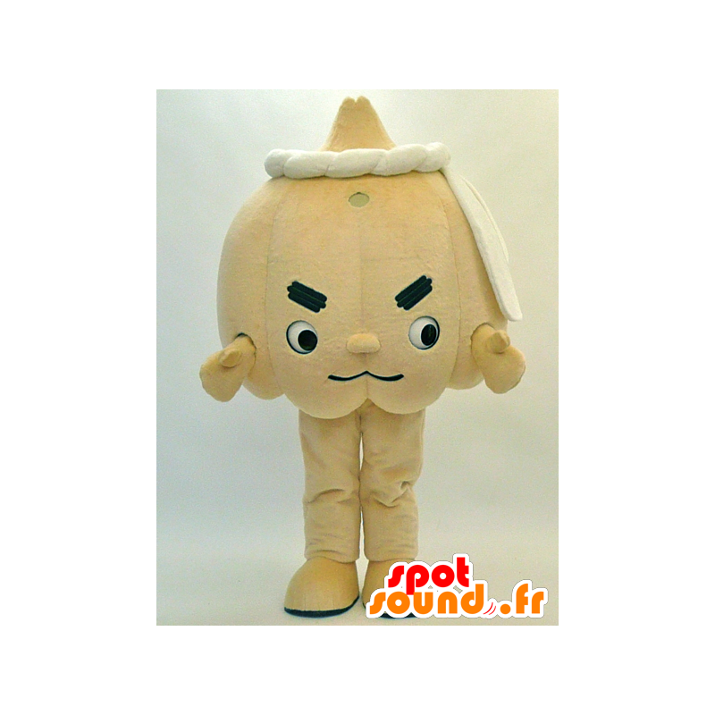 Mascot Ogunin. bege cebola Mascot - MASFR28299 - Yuru-Chara Mascotes japoneses