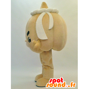 Mascot Ogunin. bege cebola Mascot - MASFR28299 - Yuru-Chara Mascotes japoneses