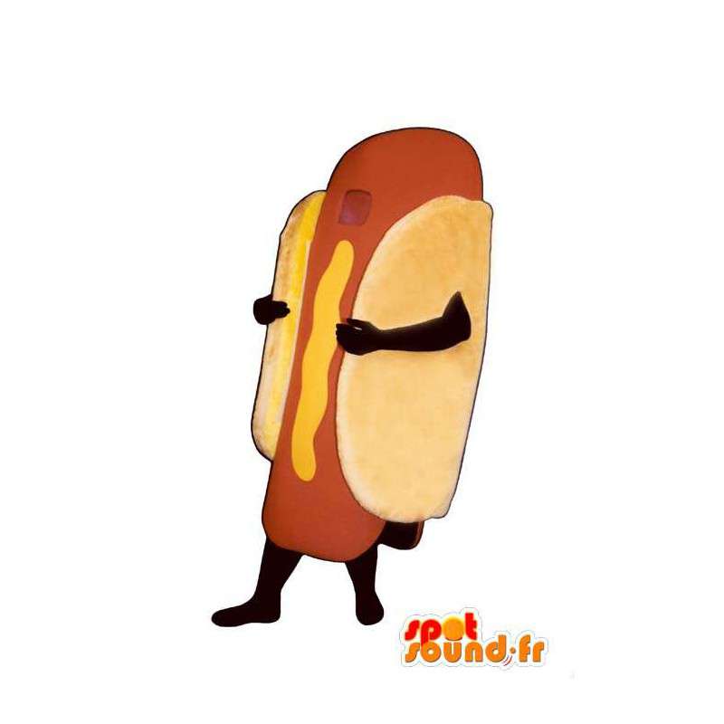 Gigante costume hot dog - MASFR007197 - Mascotte di fast food