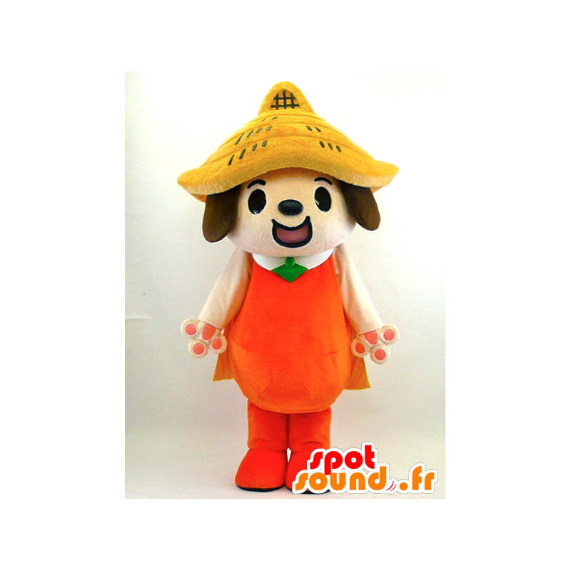 ゆるキャラマスコット日本人 の マスコットkunenくん 帽子と茶色の犬のマスコット 色変更 変化なし 切る L 180 190センチ 撮影に最適 番号 服とは 写真にある場合 番号 付属品 番号