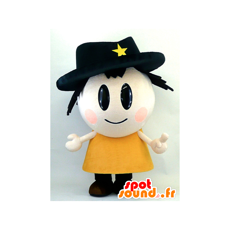 Mascot Tron Boy. Sheriff mascotte, cowboy - MASFR28344 - Yuru-Chara Japanse Mascottes