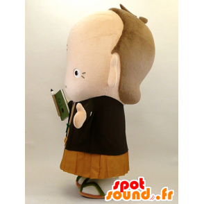 Mascotte de Tanosan. Mascotte d'homme japonais - MASFR28346 - Mascottes Yuru-Chara Japonaises