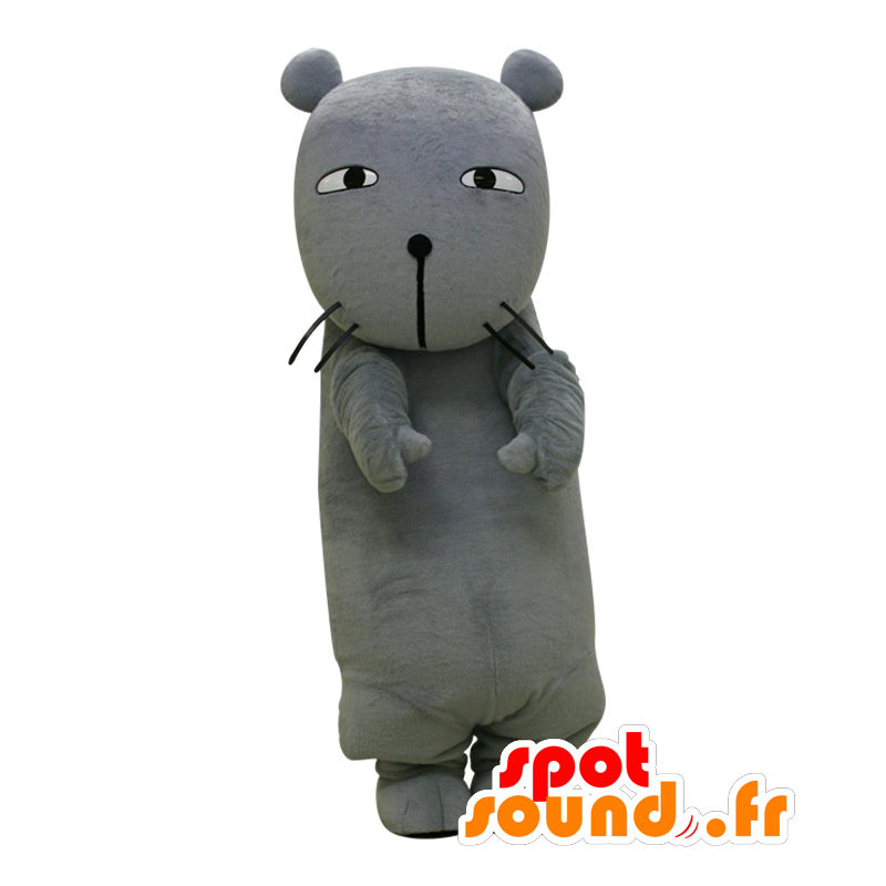 Itatchi mascot. Mascot gray rat, giant - MASFR28362 - Yuru-Chara Japanese mascots