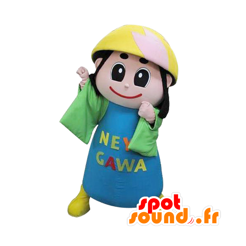 Katsuki chan mascot. Character mascot with a bowl - MASFR28385 - Yuru-Chara Japanese mascots