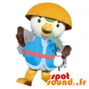 Engros Mascot fargerik fugl med en bolle på hodet - MASFR28399 - Yuru-Chara japanske Mascots