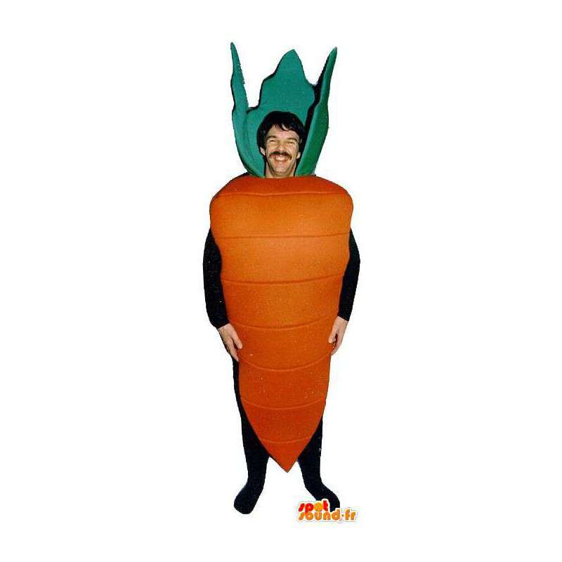 Mascot gigante zanahoria - MASFR007224 - Mascota de verduras