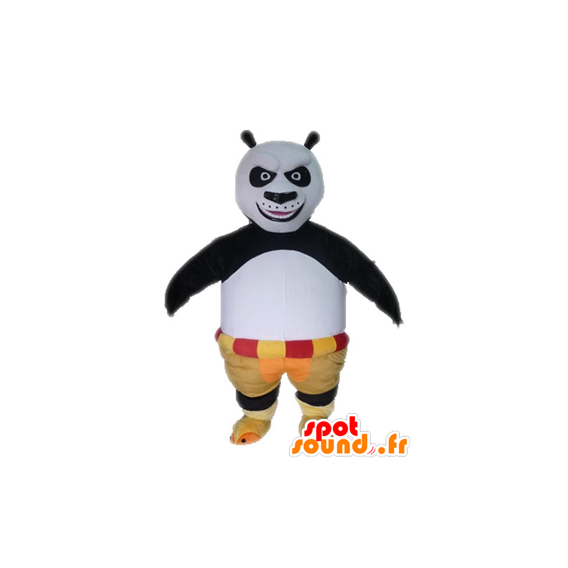 Μασκότ Po, διάσημο panda καρτούν Kung Fu Panda - MASFR028515 - διασημότητες Μασκότ