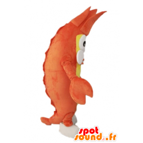 Mascotte de homard, de crevette. Mascotte d'écrevisse géante - MASFR028531 - Mascottes Homard