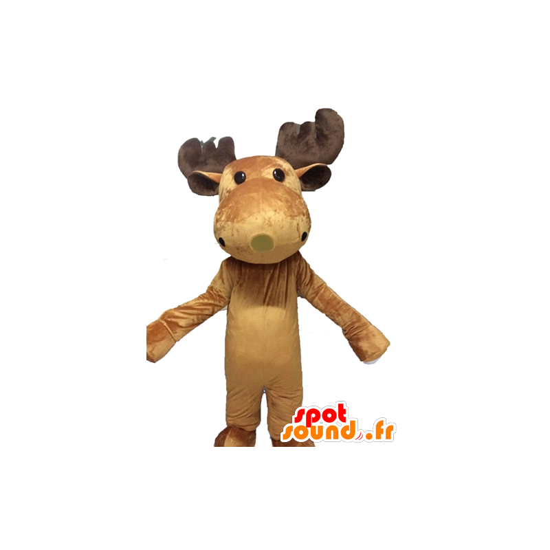 Mascote dos alces, caribu. mascote renas gigante - MASFR028541 - Forest Animals