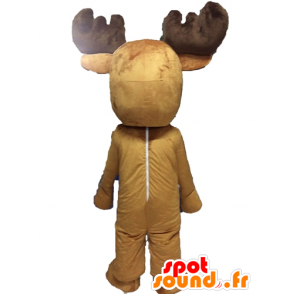 Mascot losy, karibu. Giant sob maskot - MASFR028541 - lesní zvířata