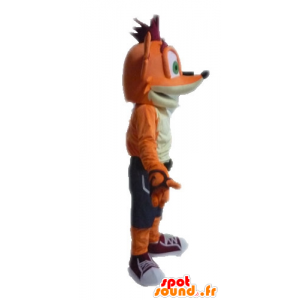 Crash Bandicoot maskot, berømt videospilræv - Spotsound maskot