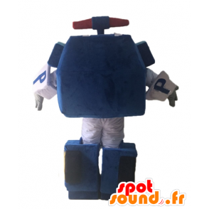 Mascot Transformers. Blå bil Mascot - MASFR028649 - kjendiser Maskoter