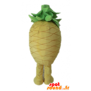 Maskotka żółty i zielony ananas giganta. owoce Mascot - MASFR028663 - owoce Mascot