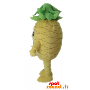 Maskotka żółty i zielony ananas giganta. owoce Mascot - MASFR028663 - owoce Mascot