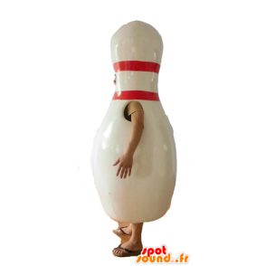 Mascot giant bowling pin. bowling mascot - MASFR028675 - Mascots of objects