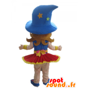 Magiker maskot. Wizard maskot - Spotsound maskot kostume