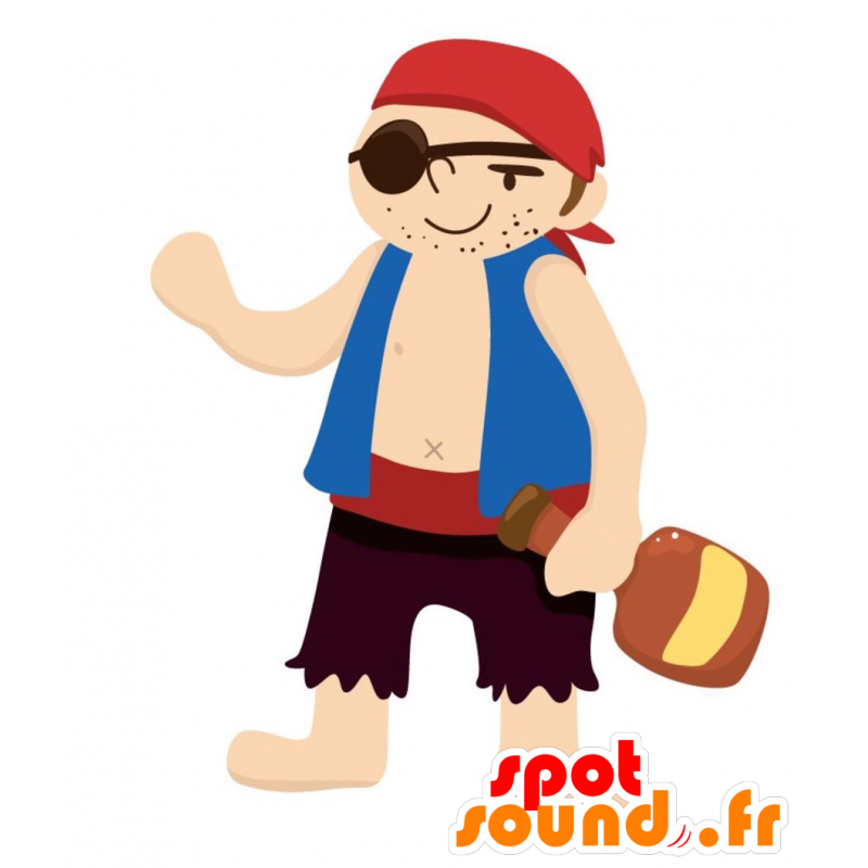 Acquista Boy mascotte, bambino, vestito pirata in Mascotte 2D / 3D Cambio  di colore Nessun cambiamento Formato L (180-190 Cm) Schizzo prima della  produzione (2D) No Con i vestiti? (se presente sulla