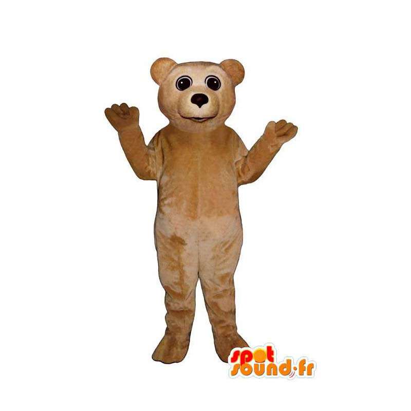 Costume d'ourson beige – Peluche toutes tailles dans Mascotte d'ours  Changement de couleur Pas De Changement Taille L (180-190 Cm) Bon a tirer  Non Avec les vêtements ? (si présents sur la