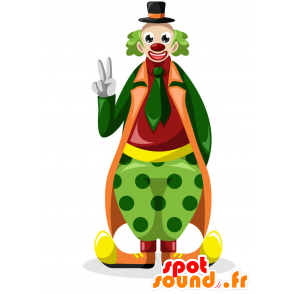 Pelle maskotti vihreä mekko ja punainen - MASFR029395 - Mascottes 2D/3D