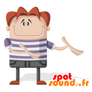 Mascotte del bambino, bambino, scolaro - MASFR029467 - Mascotte 2D / 3D